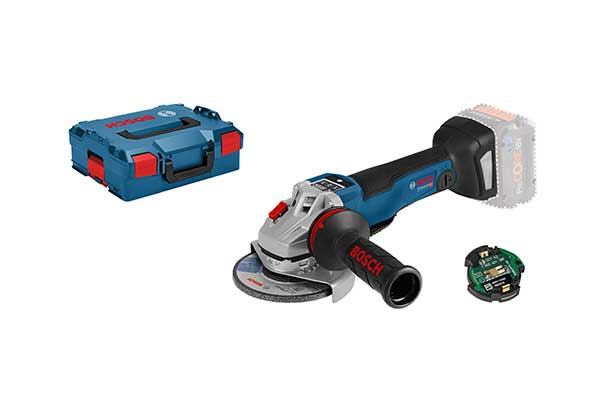 Akku-Winkelschleifer GWS 18V-10 PSC, Solo Version, GCY 30-4, L-BOXX<br>