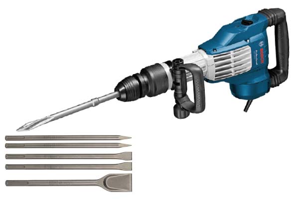 Bosch GSH 11 VC Schlaghammer SDS-max inkl. Meisselset<br>