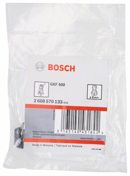 Spannzange für Bosch-Kantenfräsen, 6 mm<br>