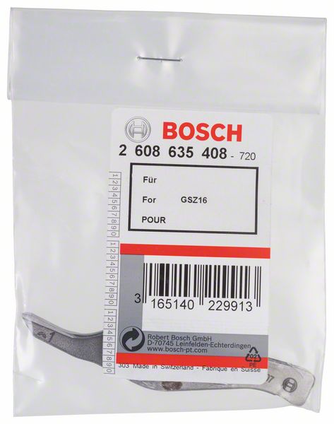Messer Kurve, für Bosch-Schlitzschere GSZ 160 Professional<br>
