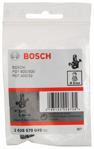 Spannzange ohne Spannmutter, 8 mm, für Bosch-Oberfräse<br>