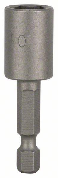 Steckschlüssel, 50 x 10 mm, M 6, mit Magnet<br>