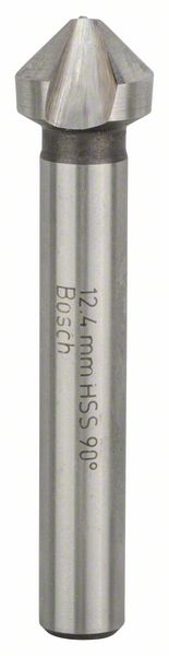 Kegelsenker mit zylindrischem Schaft, 12,4, M 6, 56 mm, 8 mm<br>