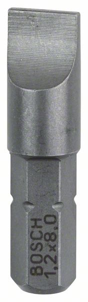 Schrauberbit Extra-Hart S 1,2 x 8,0, 25 mm, 3er-Pack<br>