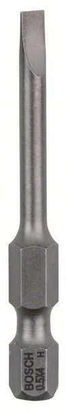 Schrauberbit Extra-Hart S 0,5 x 4,0, 49 mm, 3er-Pack<br>