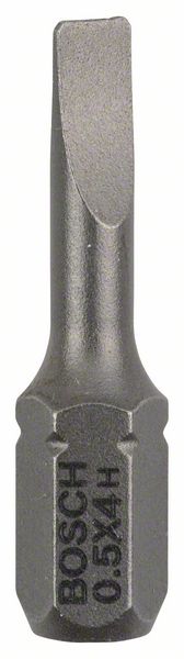 Schrauberbit Extra-Hart S 0,5 x 4,0, 25 mm, 3er-Pack<br>
