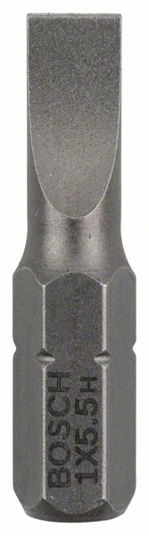 Schrauberbit Extra-Hart S 1,0 x 5,5, 25 mm, 3er-Pack<br>