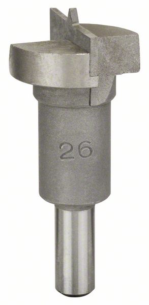 Scharnierlochbohrer Hartmetall, 26 x 56 mm, d 8 mm<br>