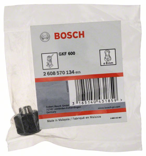 Spannzange für Bosch-Kantenfräsen, 8 mm<br>