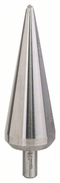 Blechschälbohrer HSS, zylindrisch, 5 - 31 mm, 103 mm, 9 mm<br>