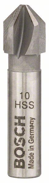 Kegelsenker mit zylindrischem Schaft, 10,0 mm, M 5, 40 mm, 1/4 Zoll, 8 mm<br>