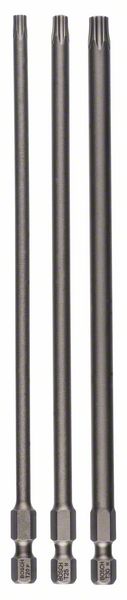 Schrauberbit-Set Extra-Hart, 3-teilig, T20, T25, T30, 152 mm<br>