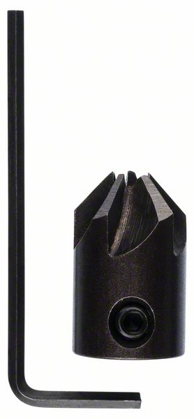 Aufstecksenker für Holzspiralbohrer, 5 x 16 mm, M 5<br>