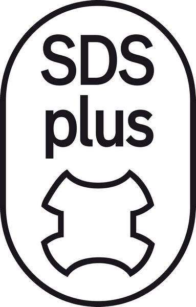Kurzmeißel-Set mit SDS plus, 3-teilig, 140, 140 x 20, 140 x 40 mm<br>