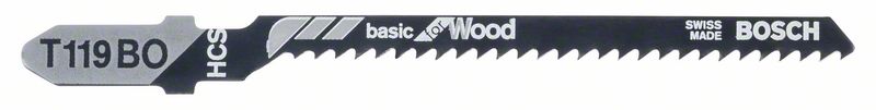 Stichsägeblatt T 119 BO Basic for Wood, 5er-Pack<br>