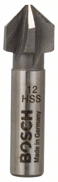 Kegelsenker mit zylindrischem Schaft, 12,0 mm, M 6, 40 mm, 8 mm<br>