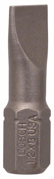 Schrauberbit Extra-Hart S 1,2 x 8,0, 25 mm, 10er-Pack<br>