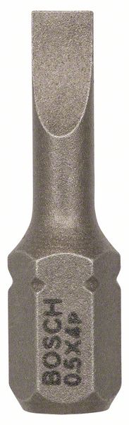 Schrauberbit Extra-Hart S 0,5 x 4,0, 25 mm, 25er-Pack<br>