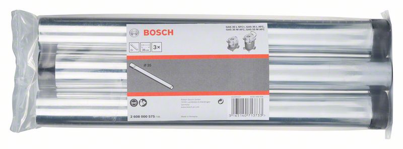 Rohr für Bosch-Sauger, verchromt, 0,35 m, 35 mm<br>
