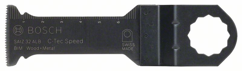 BIM Tauchsägeblatt SAIZ 32 ALB, Wood and Metal, 70 x 32 mm<br>