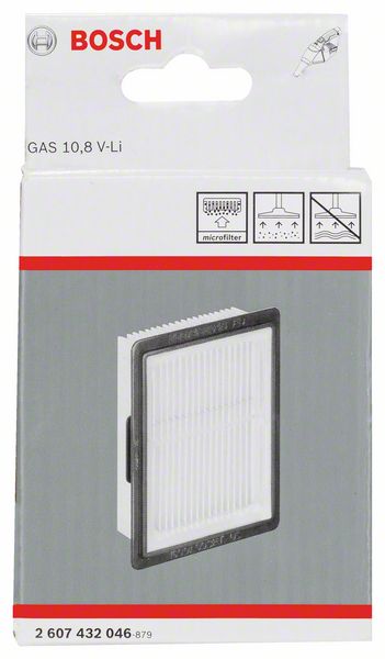 Faltenfilter für GAS 10.8 V-LI / GAS 12V<br>