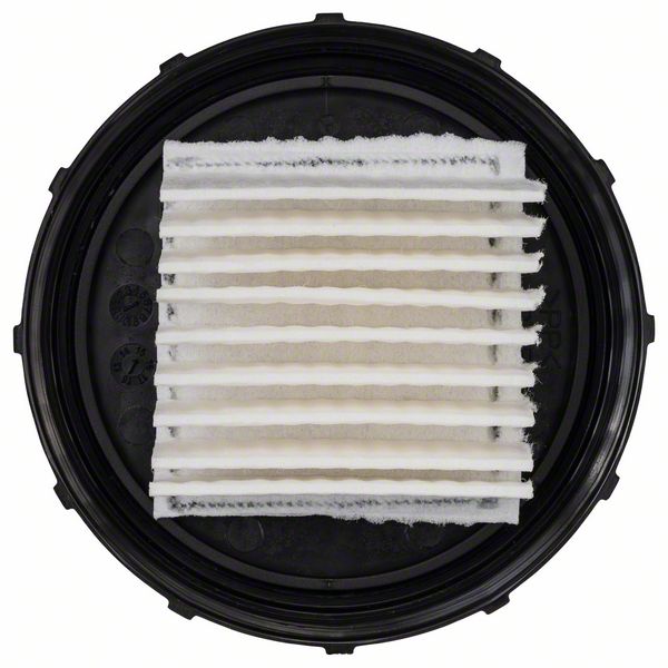 Staubbox-Filter, 150 x 120 mm, schwarze Ausführung<br>