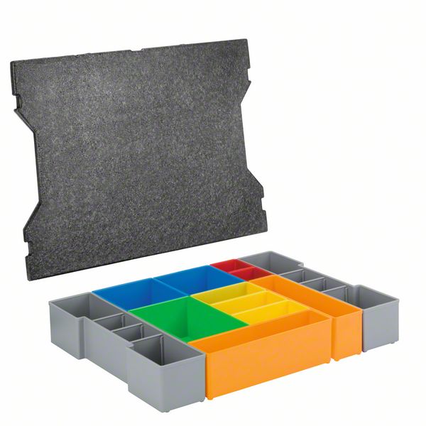 Boxen für Kleinteileaufbewahrung L-BOXX inset box Set 12 Stück<br>