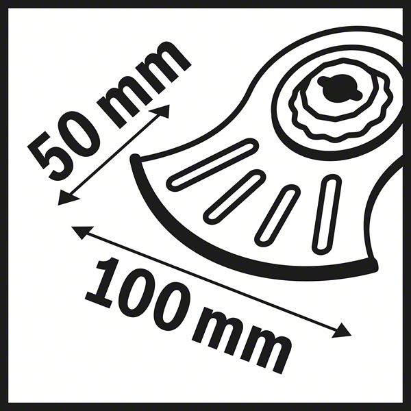 Segmentsägeblatt MACZ 145 BB, 145 mm, 1er-Pack<br>