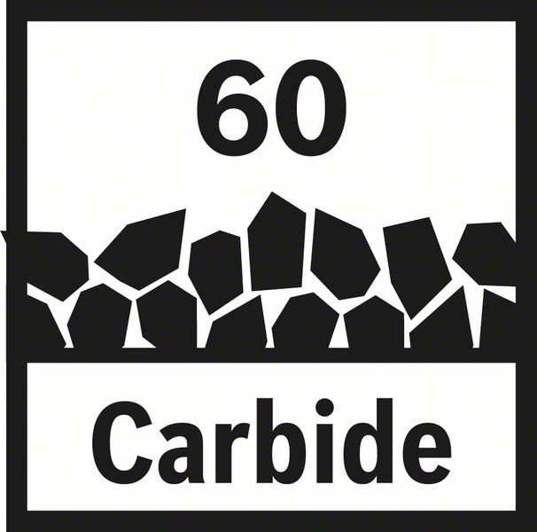 Carbide-RIFF Schleifplatte AVZ 90 RT6, 90 mm, 10er-Pack<br>
