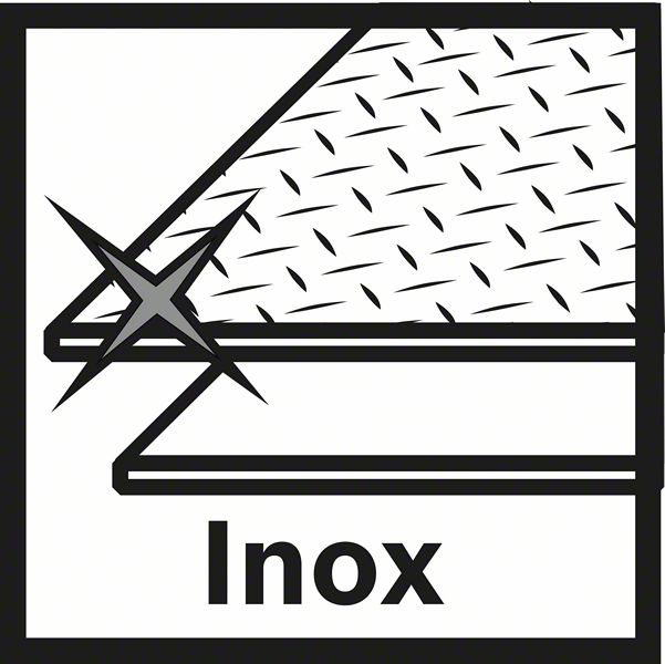 Trennscheibe X-LOCK gerade Standard for Inox WA 60 T BF, 125 x 1 mm, 10er-Pack<br>