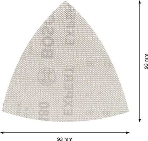 Expert M480 Schleifnetz für Deltaschleifer, 93 mm, G 240, 5-tlg.<br>