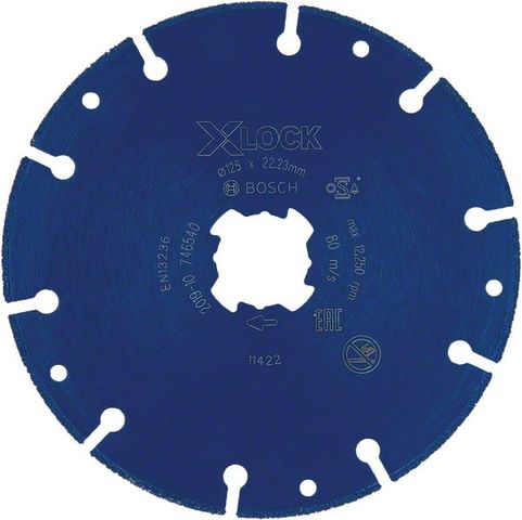 Expert Diamond Metal Wheel X-LOCK Trennscheibe, 125 x 22,23 mm<br>