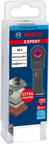 Expert MultiMax MAII 32 APIT Blatt für Multifunktionswerkzeuge, 32 mm, 10 Stück<br>