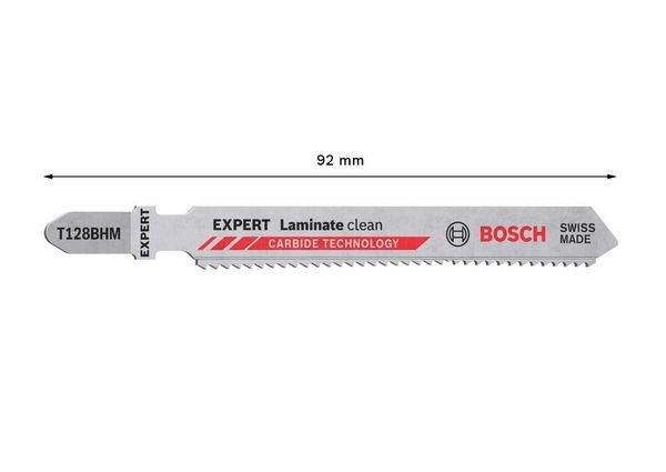 Expert `Laminate Clean- T128 BHM Stichsägeblatt, 3 Stück<br>
