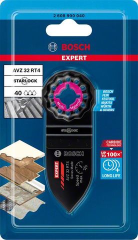 Expert Sanding Finger Coarse AVZ 32 RT4 Schleifplatte für Multifunktionswerkzeuge, 32 x 50 mm<br>