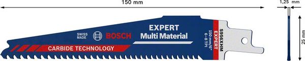 Expert `Multi Material- 956 XHM Säbelsägeblatt, 10 Stück<br>