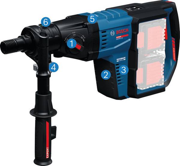 Bosch EXDB18V2-180 Akku-Diamantbohrmaschine<br>