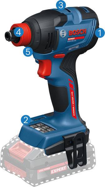 Bosch EXDX18V-210 Akku-Schlagschrauber<br>