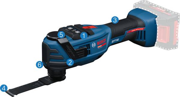 Bosch EXOP18V-40 Akku-Multi-Cutter<br>