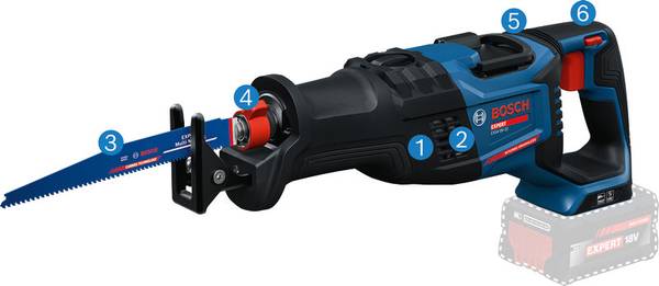 Bosch EXSA18V-32 Akku-S&auml;bels&auml;ge<br>