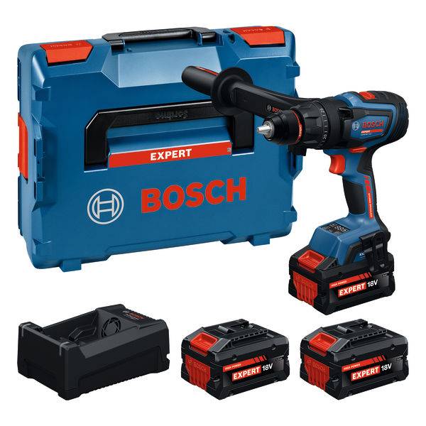 Bosch EXSB18V-150 Akku-Schlagbohrschrauber,  1x EXBA18V-55, 2x EXBA18V-80, L-BOXX 136<br>