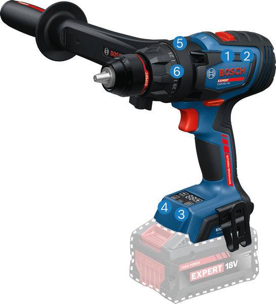 Bosch EXSR18V-150 Akku-Bohrschrauber,  2 x EXBA18V-80,  1 x EXBA18V-5, L-BOXX 136<br>