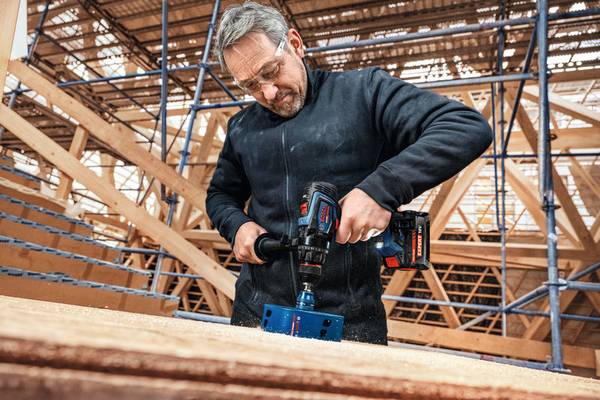 Bosch EXSR18V-150 Akku-Bohrschrauber,  2 x EXBA18V-80,  1 x EXBA18V-5, L-BOXX 136<br>