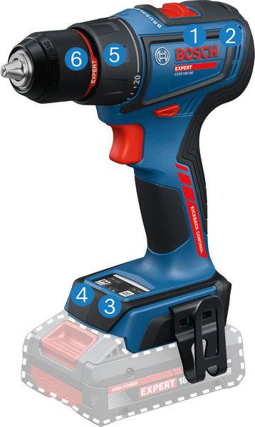 Bosch EXSR18V-90 Akku-Bohrschrauber,  2 x EXBA18V-40, L-BOXX 136<br>