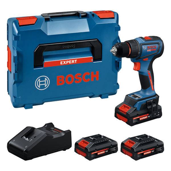 Bosch EXSR18V-90 Akku-Bohrschrauber,  3 x EXBA18V-40, L-BOXX 136<br>