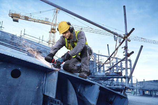 Bosch EXWS18V-15S Akku-Winkelschleifer<br>