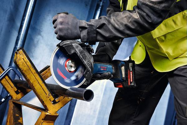 Bosch EXWS18V-180P Akku-Winkelschleifer<br>