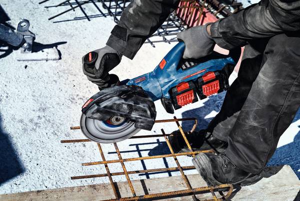 Bosch EXWS18V2-230P Akku-Winkelschleifer<br>