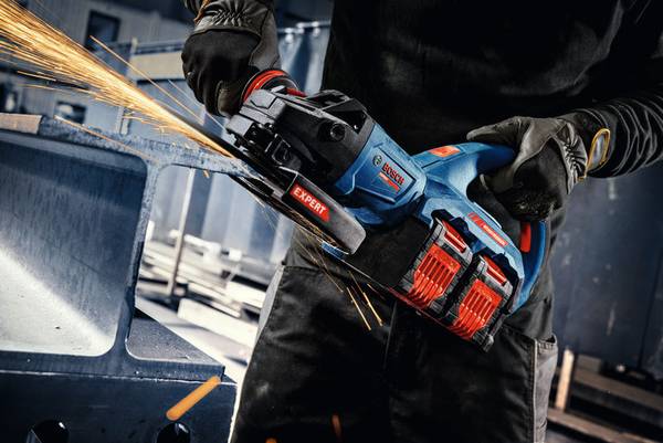 Bosch EXWS18V2-230P Akku-Winkelschleifer<br>