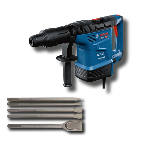 Bosch GBH 6-42 C Bohrhammer, SDSmax inkl Meisselset<br>